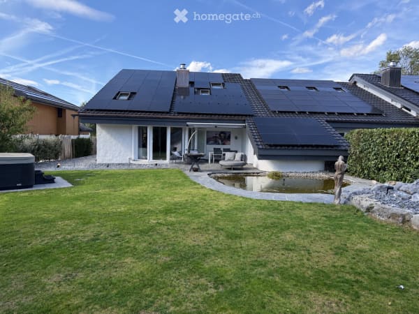 Immobilie in Birrhard - Modern saniertes Einfamilienhaus mit mediterranem Flair – ruhige Lage am Waldrand - Bild 0
