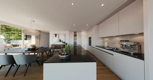 Immobilie in Neftenbach - Elsau Casa Weitblick - Garten Eckhaus rechts - Bild 1
