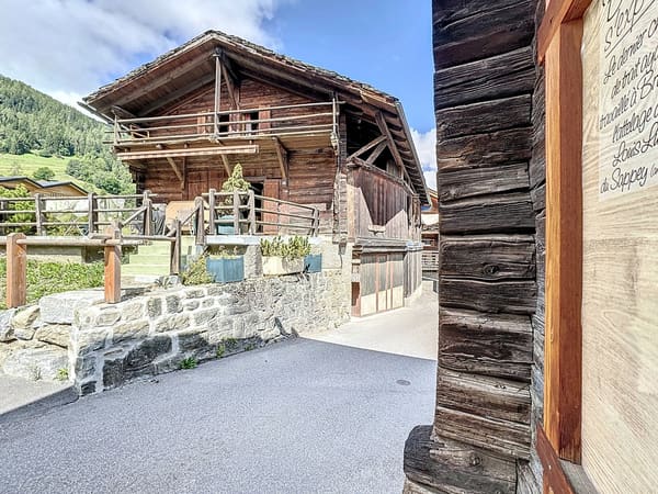 Immobilie in Bruson - Chalet individuel 3 chambres Ã  Bruson avec garage et carnotzet - Bild 1