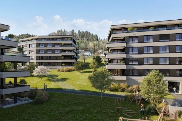 Immobilie in Abtwil Ag - Neubau "Obstgarten" - 5.5-Zi. Familienwohnung - Bild 3