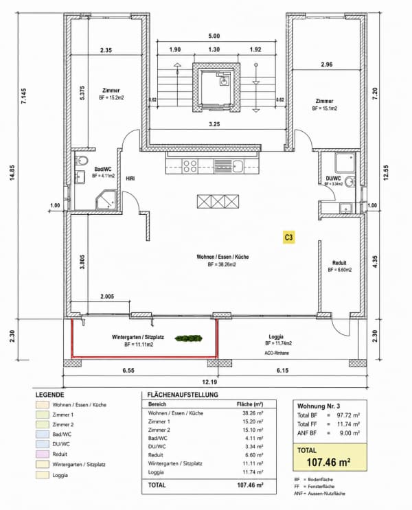 Immobilie in Eggenwil - Grosszügig wie ein Haus, komfortabel wie eine Wohnung – Wohnen mit Weitsicht - Bild 10