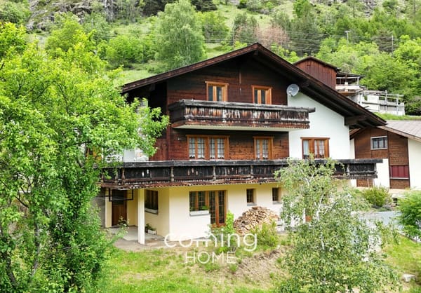Immobilie in Stalden Vs - Zuhause mit Weitblick - Ihr RÃ¼ckzugsort Ã¼ber dem Vispertal - Bild 13