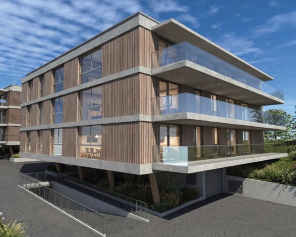 Immobilie in Remaufens - Appartement de 4,5 pièces au premier étage - Bild 0