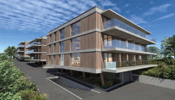 Immobilie in Remaufens - Appartement de 4,5 pièces au premier étage - Bild 6