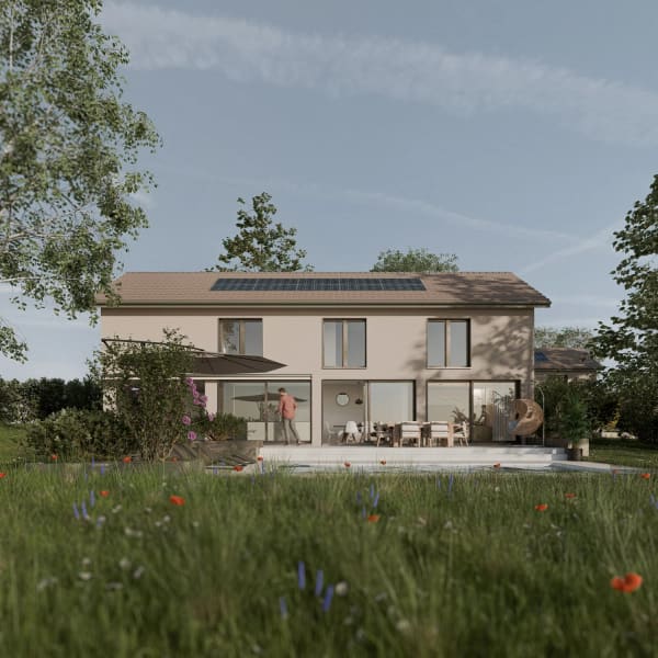 Immobilie in Senarclens - Nouvelle construction de 2 villas individuelles - Bild 1