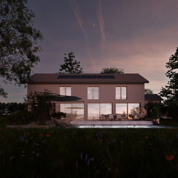Immobilie in Senarclens - Nouvelle construction de 2 villas individuelles - Bild 10