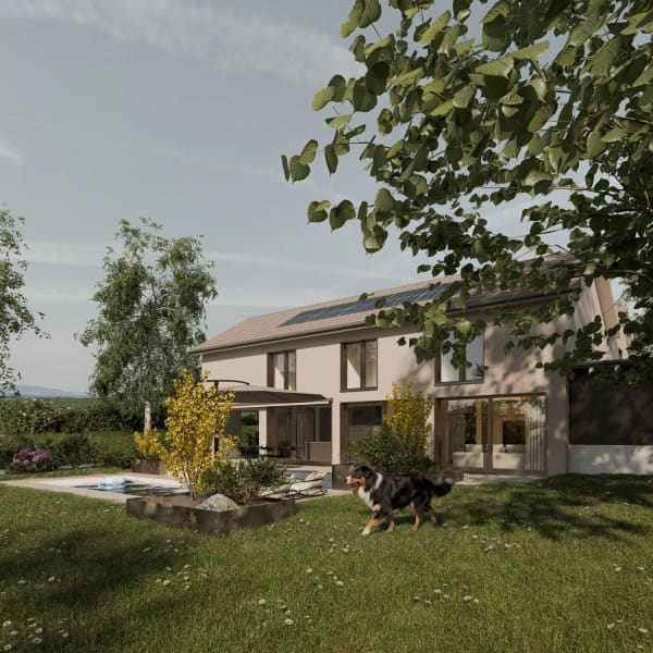 Immobilie in Senarclens - Nouvelle construction de 2 villas individuelles - Bild 2