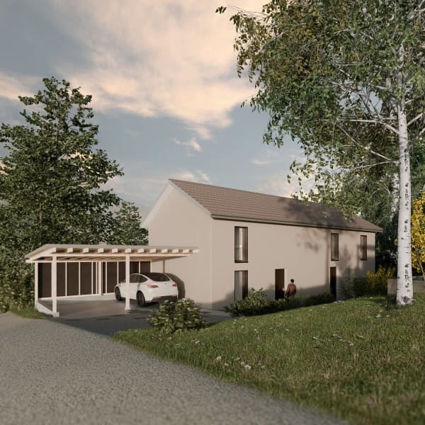 Immobilie in Senarclens - Nouvelle construction de 2 villas individuelles - Bild 3