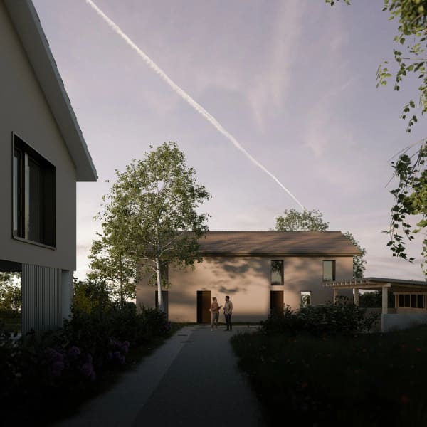 Immobilie in Senarclens - Nouvelle construction de 2 villas individuelles - Bild 9