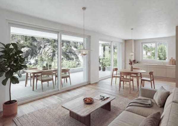 Immobilie in Bovernier - Résidence Félicie – Bovernier : 7 appartements neufs de 2,5 à 4,5 pièces - Bild 4