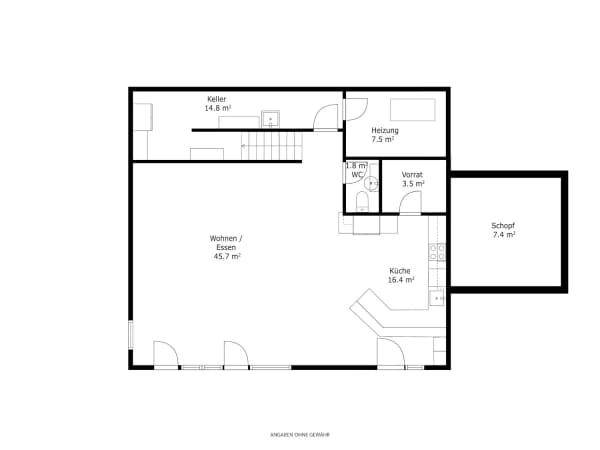 Immobilie in Weisslingen - 5.5-Zimmer-Einfamilienhaus an erhÃ¶hter und begehrter Lage mit Umschwung - Bild 5