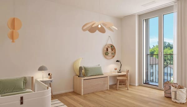 Immobilie in Aarau Rohr - 4.5-Zimmer-Eigentumswohnung mit 20mÂ² Terrasse und Weitblick - Bild 9