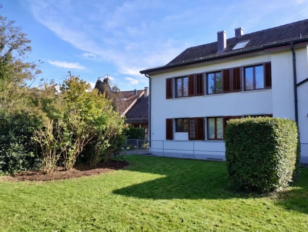 Immobilie in Othmarsingen - Doppelhaushälfte mit Baulandreserve  -mehrgenerationengeeignet - Bild 0