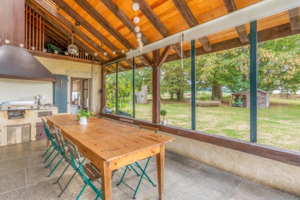 Immobilie in Villarzel - Unique en Romandie ! Ferme rÃ©novÃ©e avec piscine en zone agricole - Bild 5