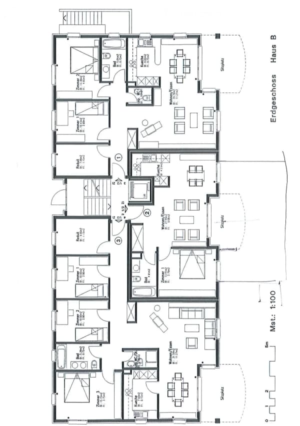 Immobilie in Spreitenbach - 2-Zimmer Erdgeschoss Wohnung mit 65m2 Gartenanteil - Bild 3