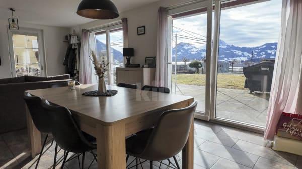 Immobilie in Botterens - Belle maison de 2 appartements rénovés avec grands jardins - Bild 10