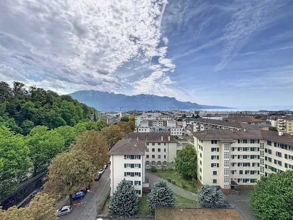 Immobilie in Vevey - Magnifique appartement de 4.5 piÃ¨ces avec vue panoramique Ã  Vevey - Bild 0