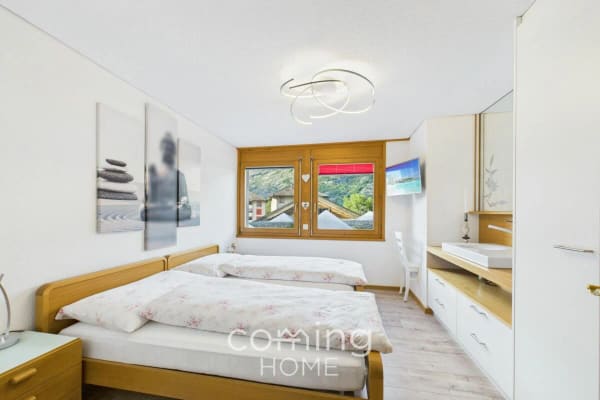 Immobilie in Turtmann - Turtmann - Helle 4.5-Zimmer-Wohnung mit offener KÃ¼che und Terrasse, sofort verfÃ¼gbar - Bild 7