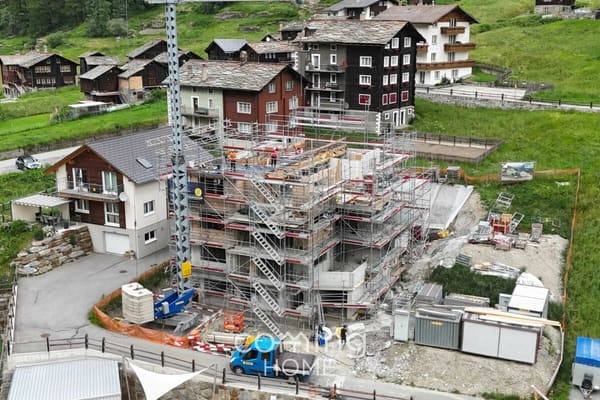Immobilie in Saas-balen - Neubau mit Alpenpanorama in Saas-Balen - grosszÃ¼gige 5.5-Zimmer-Wohnung der Extraklasse - Bild 3