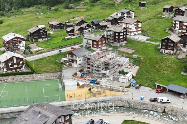 Immobilie in Saas-balen - Neubau mit Alpenpanorama in Saas-Balen - grosszÃ¼gige 5.5-Zimmer-Wohnung der Extraklasse - Bild 6