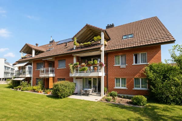 Immobilie in Ebmatingen - 4.5-Zimmer-Gartenwohnung mit Potenzial - Bild 0