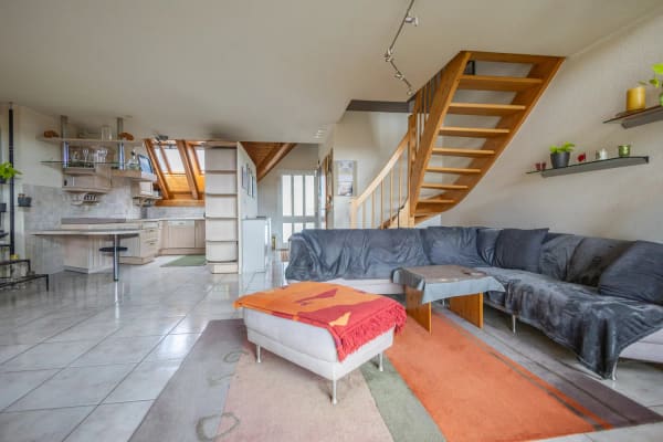 Immobilie in Aristau - GemÃ¼tliche Maisonette-Dachwohnung mit herrlicher Weitsicht - Bild 3