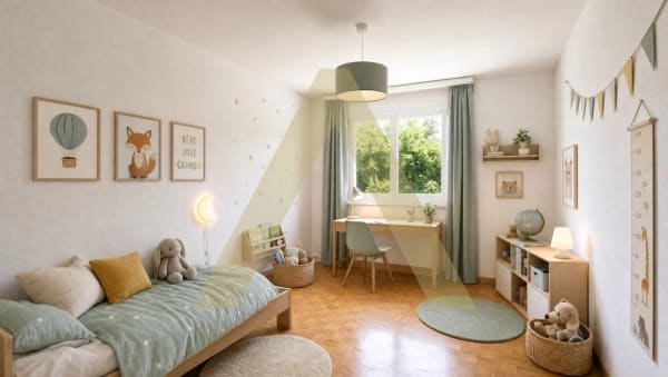 Immobilie in Epalinges - EPALINGES - UNE MAISON FAMILIALE AU COEUR DE LA VERDURE - Bild 4