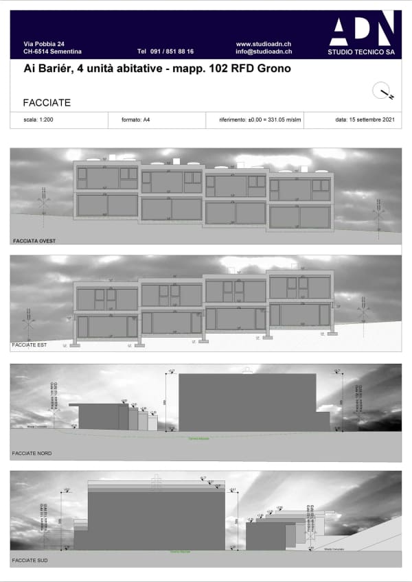 Immobilie in Grono - GRONO VENDESI ULTIMA CASA A SCHIERA DI STANDARD SUPERIORE - Bild 14