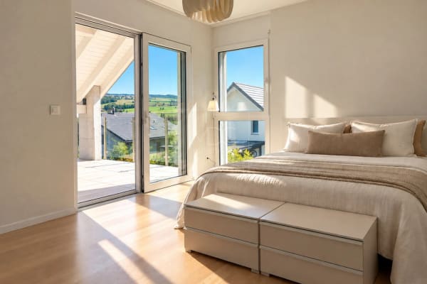 Immobilie in Villeneuve Fr - Villa individuelle contemporaine avec vue dégagée à Villeneuve (FR) - Bild 6
