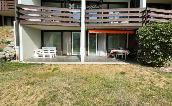 Immobilie in Disentis/mustér - Charmante, sonnige 2.5-Zimmer-Wohnung in Disentis/MustÃ©r mit direktem Zugang zur Skipiste - Bild 0