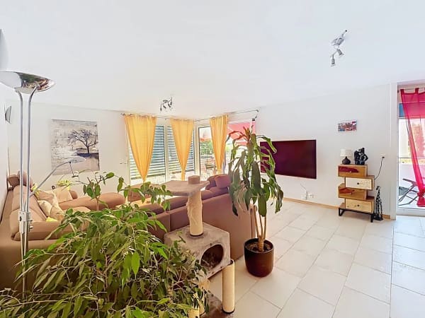 Immobilie in Bretigny-sur-morrens - Appartement 5.5 piÃ¨ces en PPE, 1er Ã©tage avec balcon - Bild 0