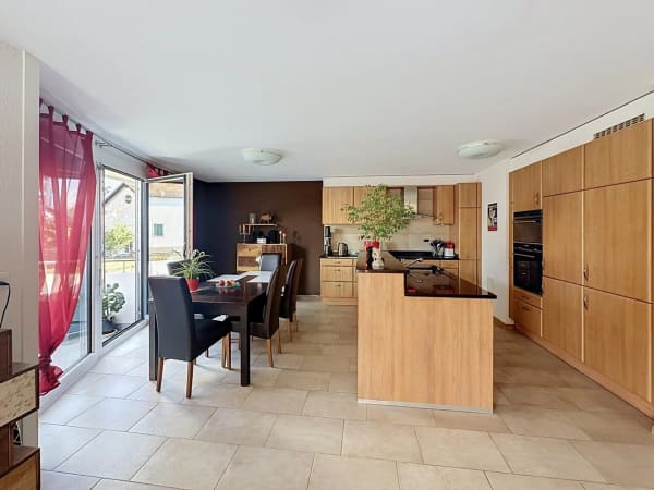 Immobilie in Bretigny-sur-morrens - Appartement 5.5 piÃ¨ces en PPE, 1er Ã©tage avec balcon - Bild 3