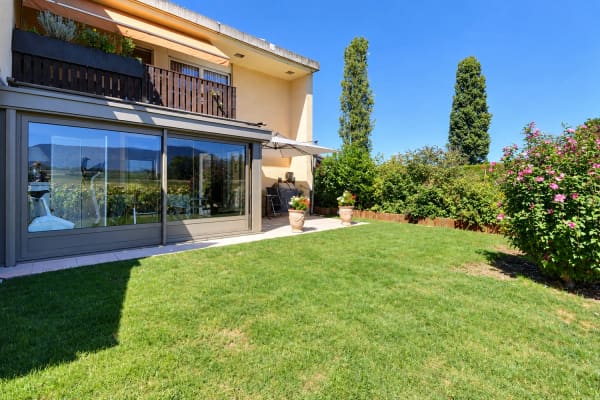 Immobilie in Meinier - Magnifique appartement en rez de jardin vue dégagées sur la campagne en viager occupé sans rente - Bild 0