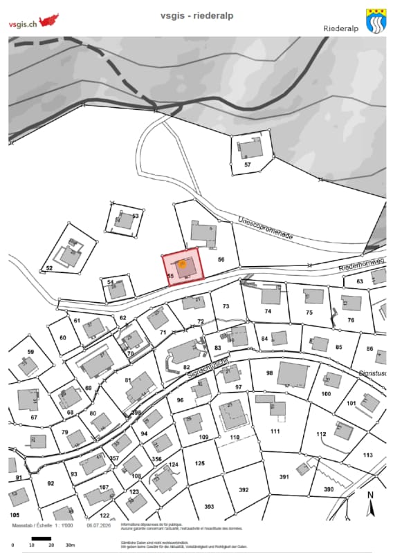 Immobilie in Riederalp - GemÃ¼tliche Dachwohnung (SÃ¼dwestseite) im Haus Arve - Bild 13