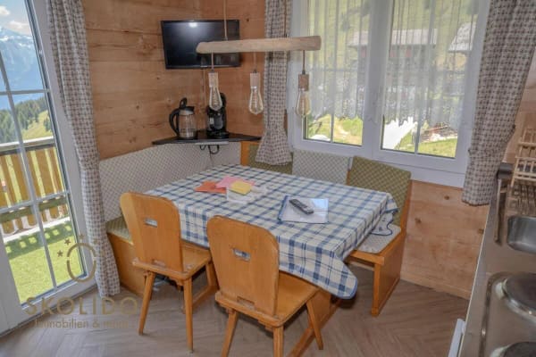 Immobilie in Riederalp - GemÃ¼tliche Dachwohnung (SÃ¼dwestseite) im Haus Arve - Bild 2