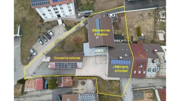 Immobilie in Le Sentier - Maison mitoyenne rÃ©novÃ©e avec bÃ¢timent  6 studios revenus CHF 52'000.- - Bild 0