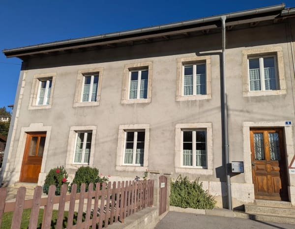 Immobilie in Le Sentier - Maison mitoyenne rÃ©novÃ©e avec bÃ¢timent  6 studios revenus CHF 52'000.- - Bild 1