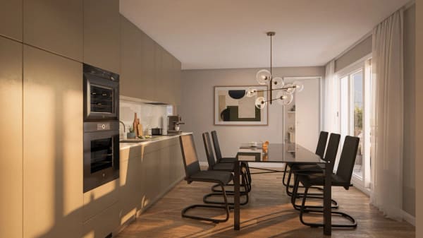 Immobilie in Bilten - Neubau 3.5-Zimmer-Wohnung mit Balkon und schÃ¶ner Aussicht in Bilten - Bild 1