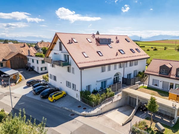 Immobilie in Aclens - Appartement de charme de 2,5 piÃ¨ces dans une ferme entiÃ¨rement rÃ©novÃ©e - Bild 0
