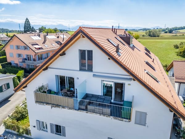 Immobilie in Aclens - Appartement de charme de 2,5 piÃ¨ces dans une ferme entiÃ¨rement rÃ©novÃ©e - Bild 1