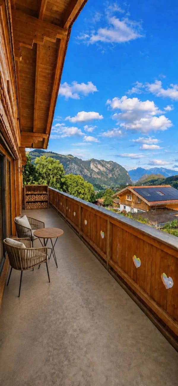 Immobilie in Diemtigen - Familienparadies mit groÃŸem Umschwung und top Aussicht da, wo andere Ferien machen... - Bild 3