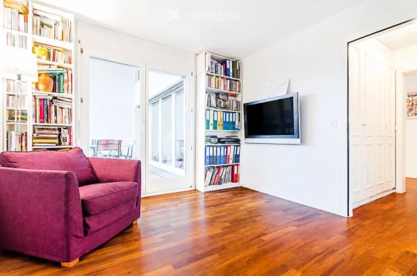 Immobilie in Bellevue - Duplex lumineux avec jardin privatif et vue sur les Alpes - Bild 3