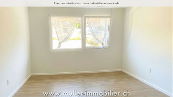 Immobilie in Remaufens - Très bel appartement traversant dans le village de Remaufens - Bild 10