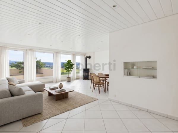 Immobilie in Egolzwil - Wohnen mit Weitsicht - grosszügiges Zuhause mit drei Wohneinheiten und traumhaftem Bergpanorama - Bild 7
