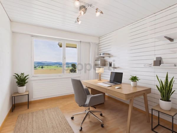 Immobilie in Egolzwil - Wohnen mit Weitsicht - grosszügiges Zuhause mit drei Wohneinheiten und traumhaftem Bergpanorama - Bild 9