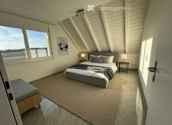 Immobilie in Hettlingen - Grosszügige Maisonettewohnung mit Weitsicht in Hettlingen - Bild 5