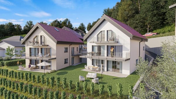 Immobilie in Ollon Vd - Plus que 4 appartements ! Nouveau logements au coeur d'Ollon - Bild 2