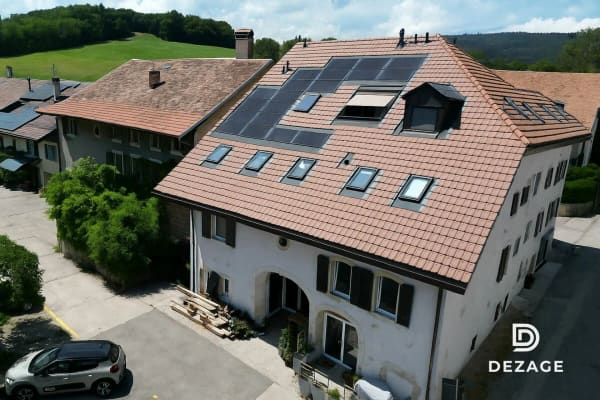 Immobilie in Gimel - CaractÃ¨re, lumiÃ¨re et flexibilitÃ© : un appartement de charme au coeur de Gimel - Bild 7