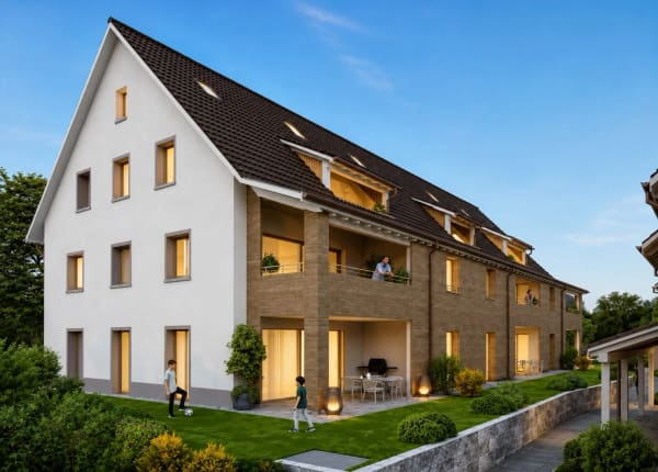 Immobilie in Boswil - 4.5-Zimmer-Maisonette mit Galerie und Balkon - Bild 0