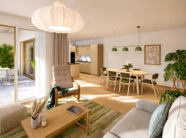 Immobilie in Boswil - 4.5-Zimmer-Maisonette mit Galerie und Balkon - Bild 1